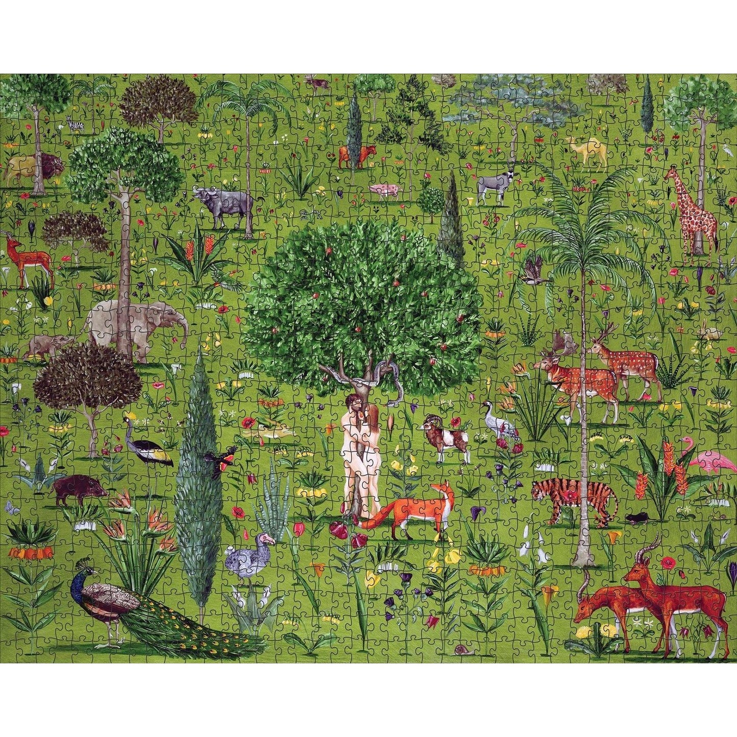 The Garden of Eden 1000 Piece Jigsaw Puzzle Pomegranate