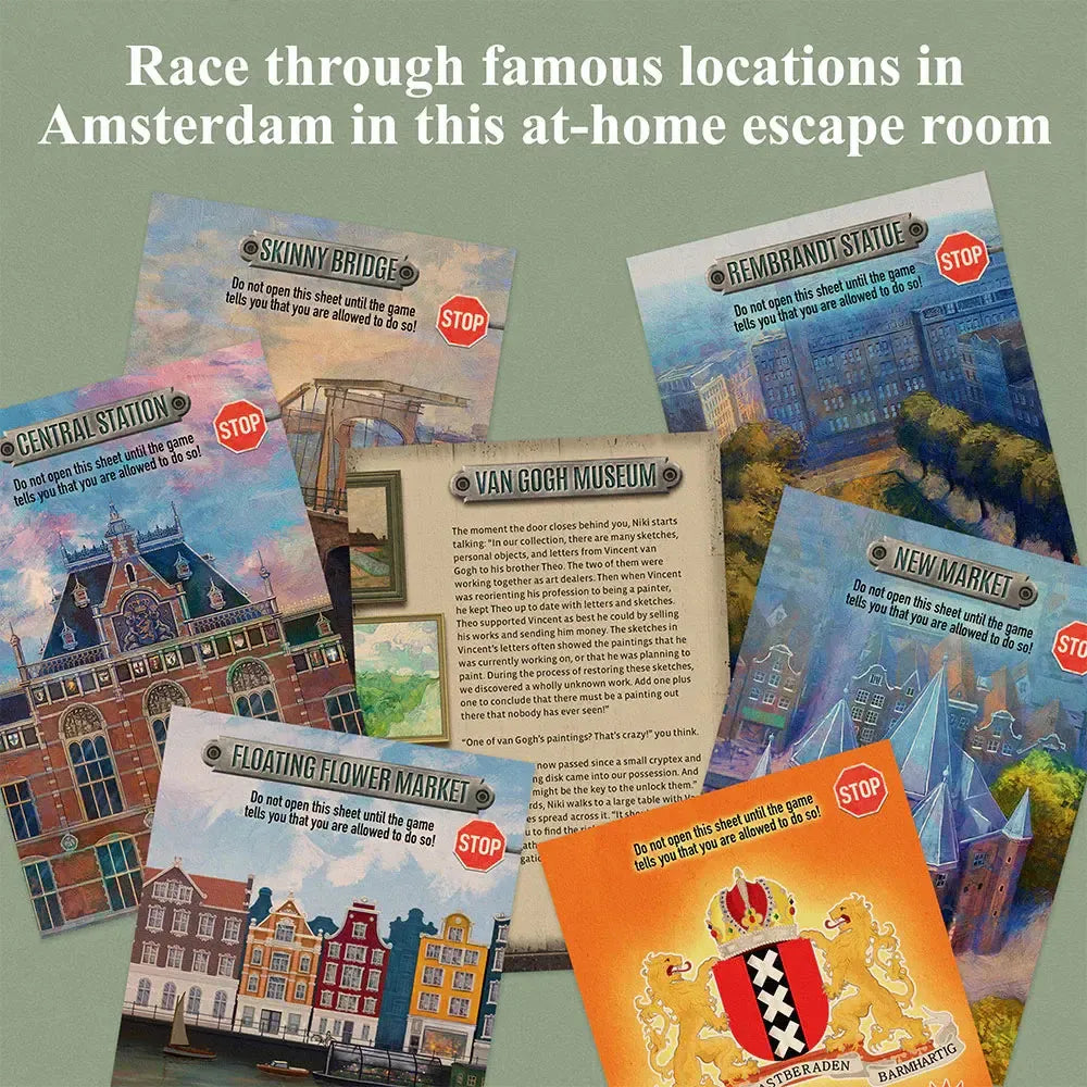 The Hunt Through Amsterdam - Exit the Escape Room Game - Kosmos