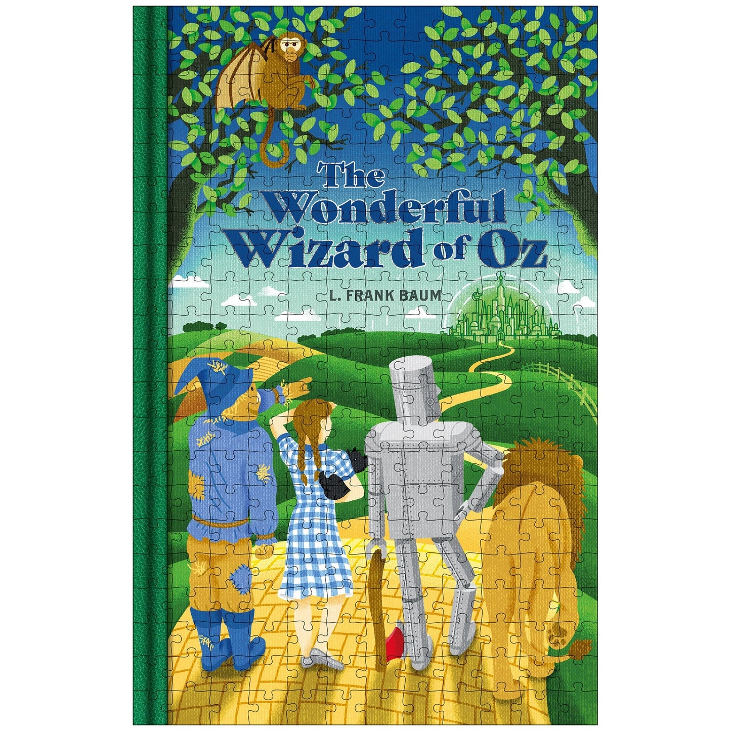 The Wonderful Wizard of Oz Double-Sided 252 Piece Jigsaw Puzzle Professor Puzzle