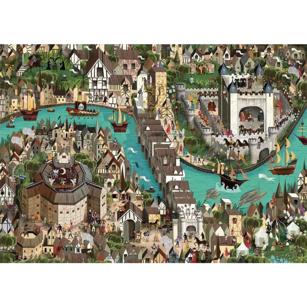 The World of Shakespeare 1000 Piece Jigsaw Puzzle Laurence King