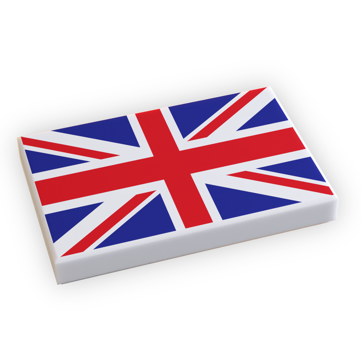 UK Flag (2x3 Tile) made using LEGO part B3 Customs