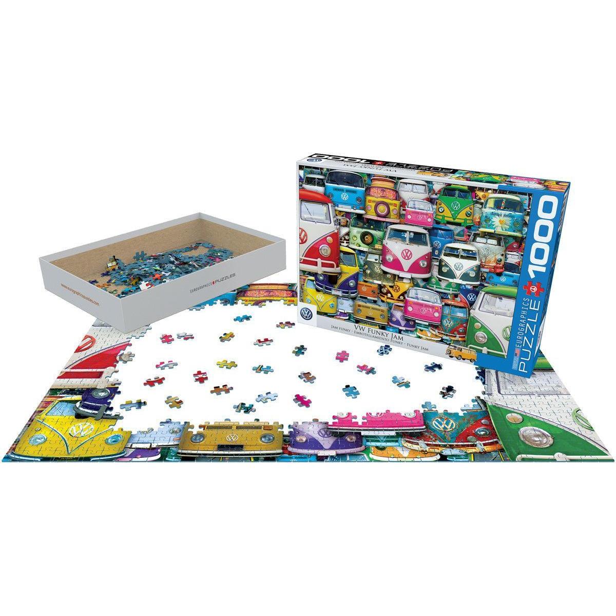 VW Funky Jam 1000 Piece Jigsaw Puzzle Eurographics