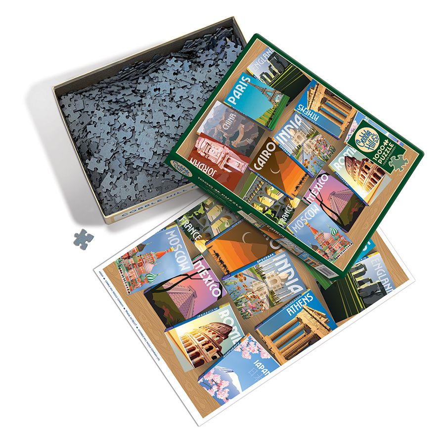 Where to Next? 1000 Piece Jigsaw Puzzle Cobble Hill