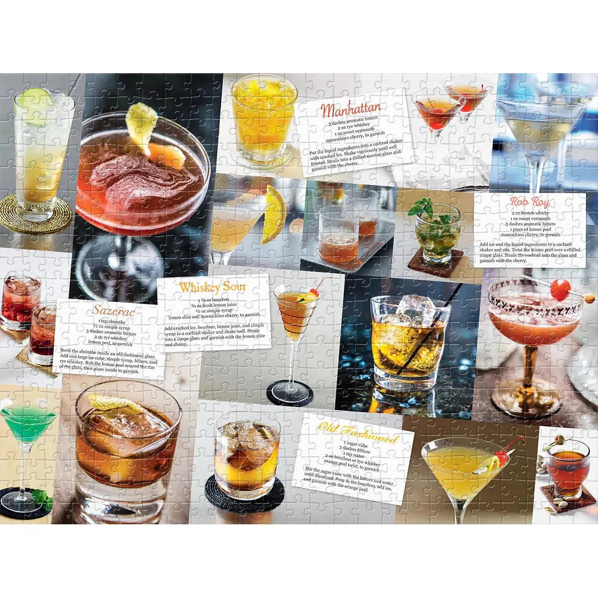 Whiskey Lovers 500 Piece Jigsaw Puzzle Parragon