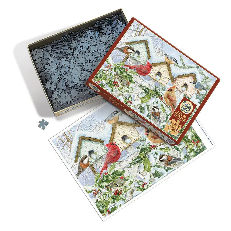 Winter Chorus 275 Large Piece Jigsaw Puzzle Cobble Hill