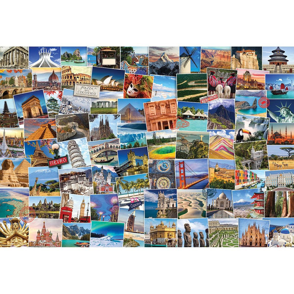 World Globetrotter 2000 Piece Jigsaw Puzzle Eurographics