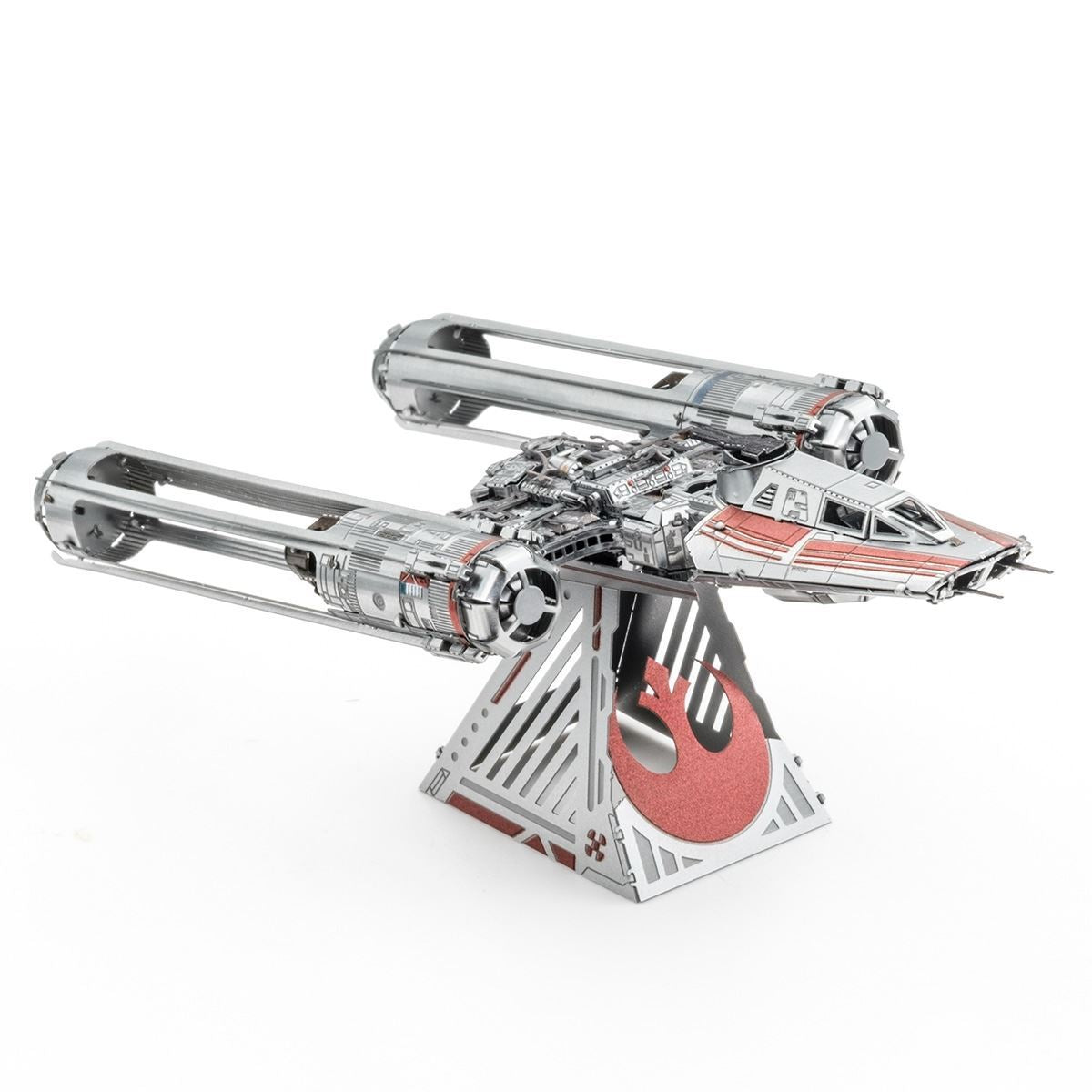 Zorii's Y-Wing Fighter Star Wars 3D Steel Model Kit Metal Earth