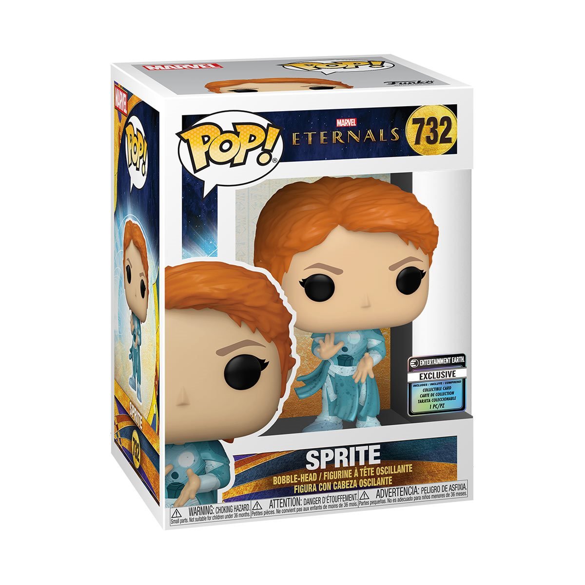 Funko Pop! Eternals: Sprite with Collectible Card - Entertainment Earth Exclusive Josh's Cards