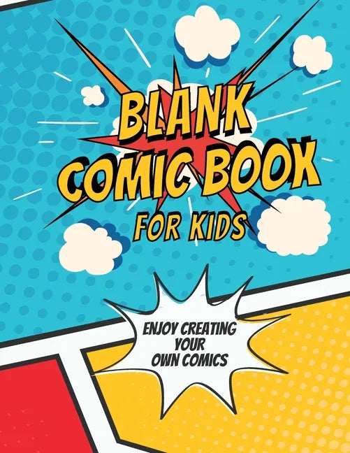 Blank Comic Book for Kids - Paperback Books by splitShops