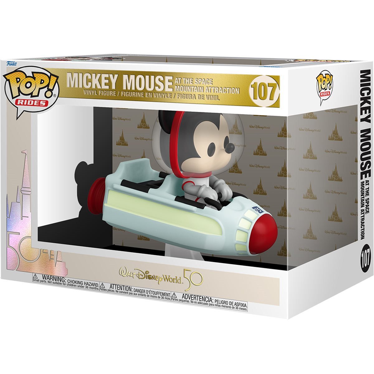 Funko Pop! Walt Disney World 50th Anniversary Space Mountain with Mickey Mouse Josh's Cards