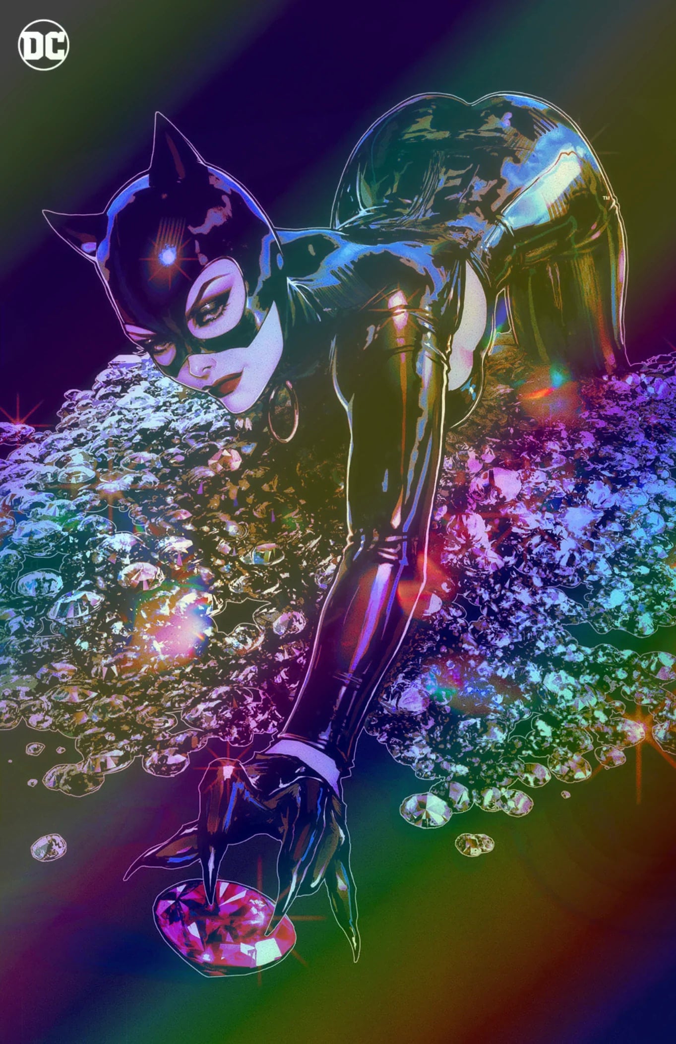 CATWOMAN #64 (SOZOMAIKA EXCLUSIVE C2E2 FOIL VARIANT)(2024) COMIC BOOK ~ DC Comics Fandom Comic Shop