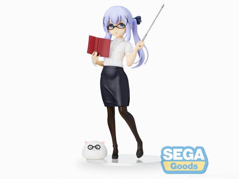 Chino Sensei Ver, Premium Figure, Is the order a rabbit? (Japanese Version) Super Anime Store
