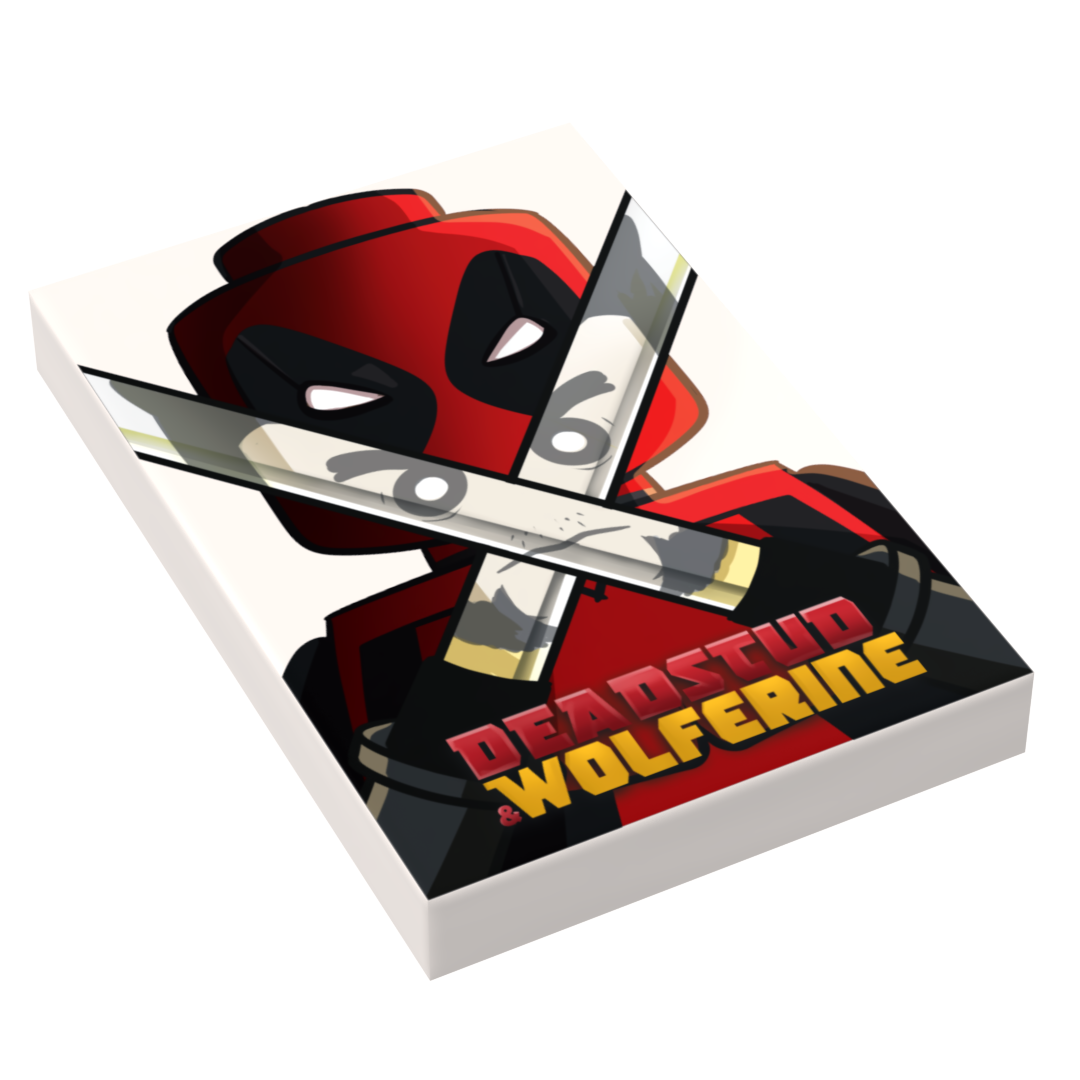 Deadstud & Wolferine (Version 1) Movie Cover (2x3 Tile) B3 Customs