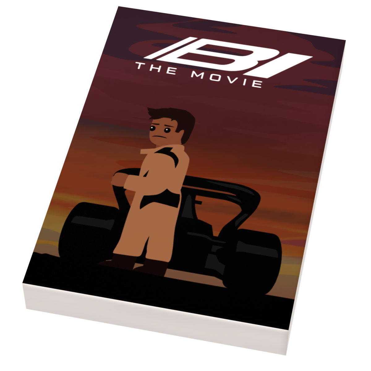 B1 Movie Cover (2x3 Tile) made using LEGO part - B3 Customs B3 Customs