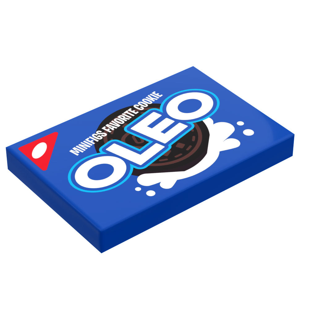 OLEO Cookies Pack (2x3 Tile) made using LEGO part - B3 Customs B3 Customs