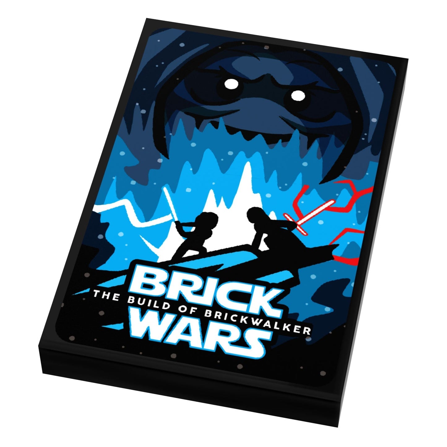 Brick Wars: Build of Brickwalker (EP. 9) Movie Tile Cover (2x3 Tile) made using LEGO part - B3 Customs B3 Customs
