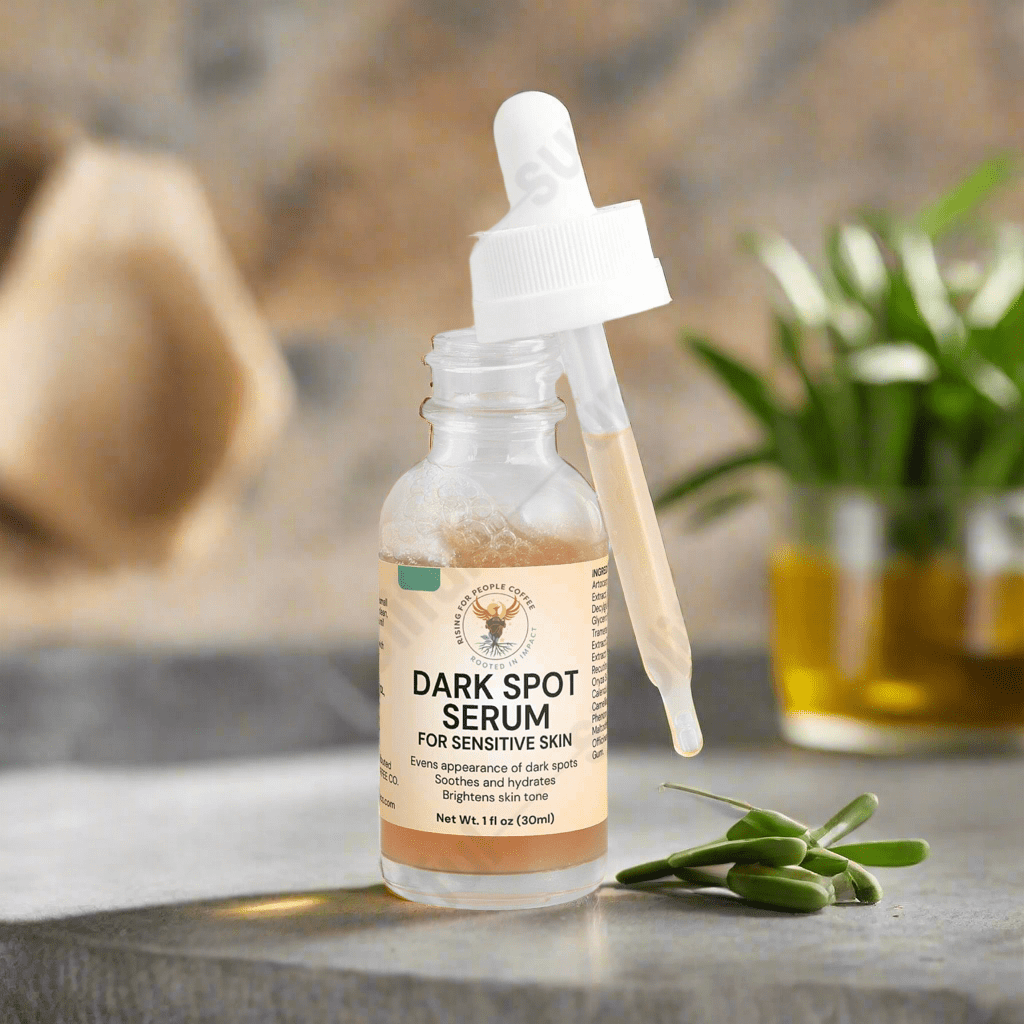 Dark Spot Serum for Sensitive Skin — Dark Roast Whole Bean Coffee