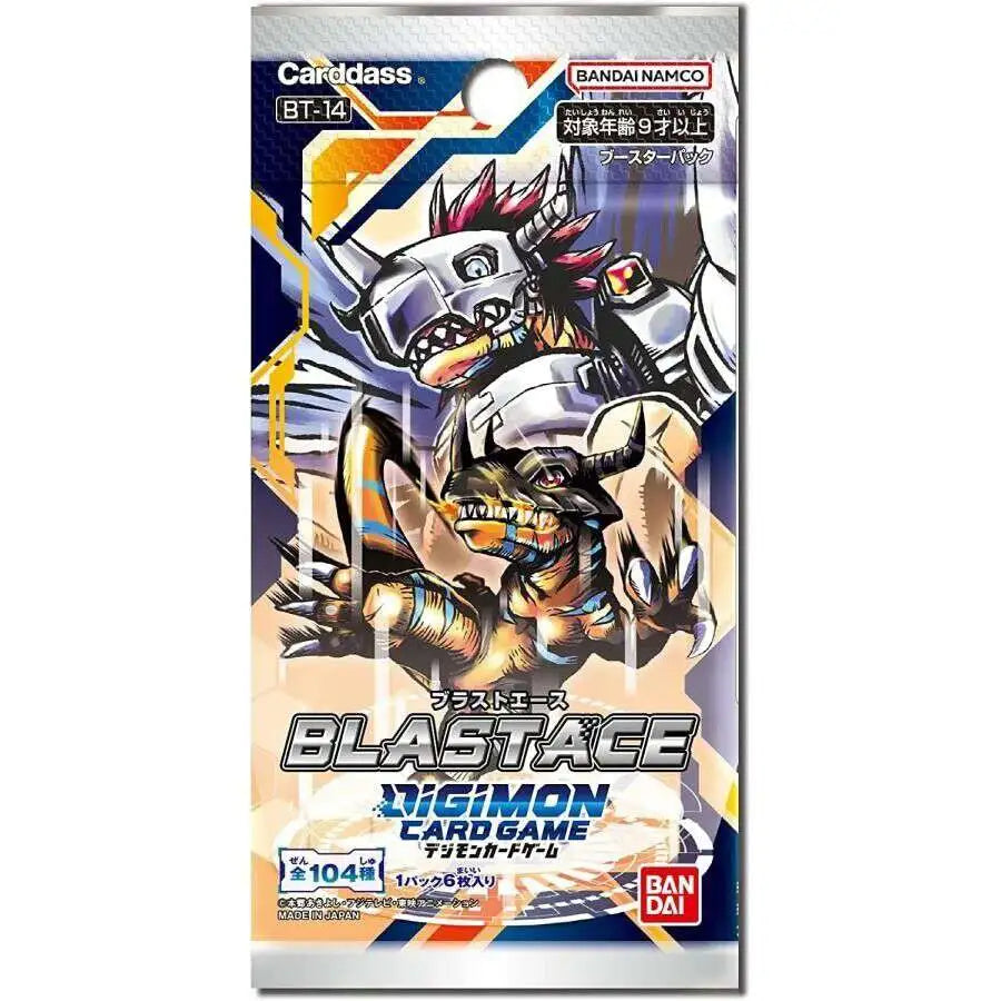 Digimon Card Game Blast Ace Booster Pack - Official Bandai TCG Super Anime Store