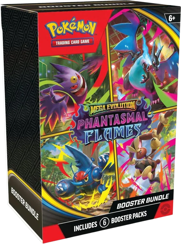Mega Evolution: Phantasmal Flames - Booster Bundle Trading Card World
