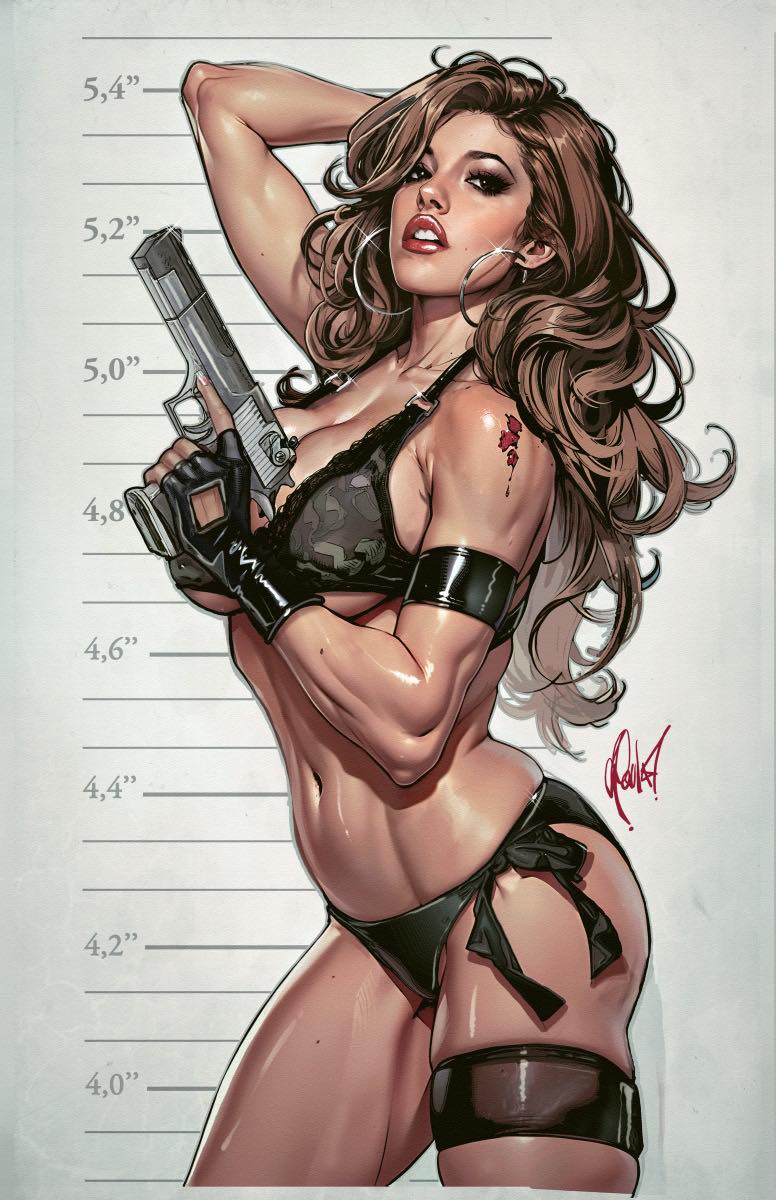 GUN HONEY: COLLISION COURSE #3 (CEDRIC POULAT EXCLUSIVE VIRGIN VARIANT A)(2024) COMIC BOOK Fandom Comic Shop