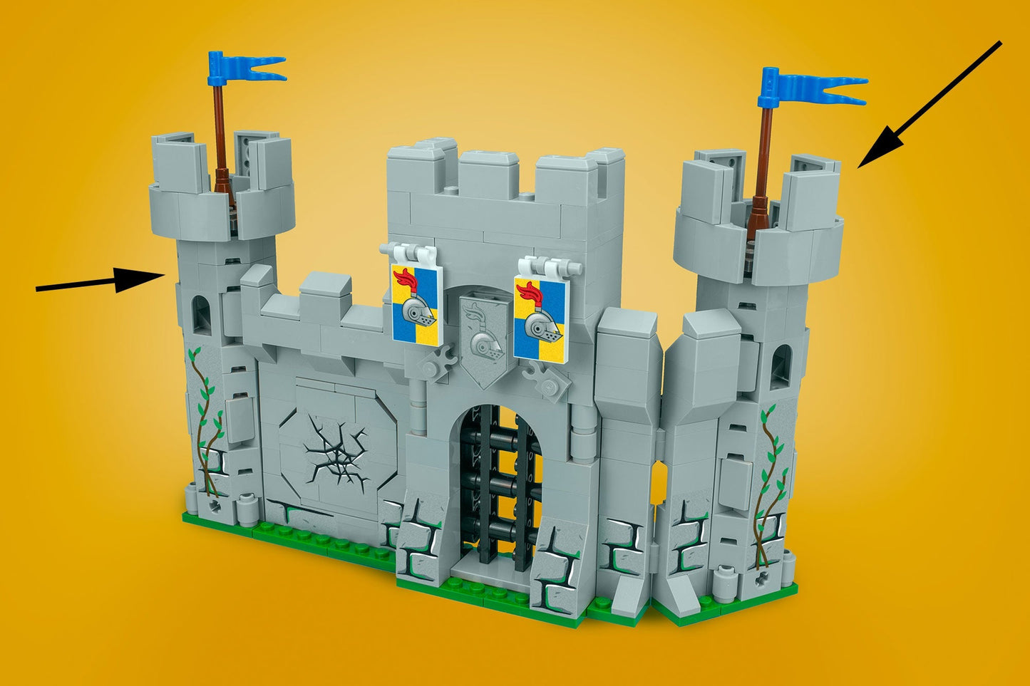 Castle Tower - Custom Castle Modular Building Set B3 Customs