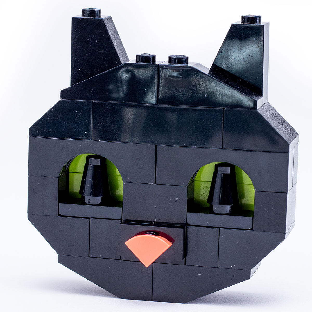 Custom Halloween Black Cat made using LEGO parts B3 Customs
