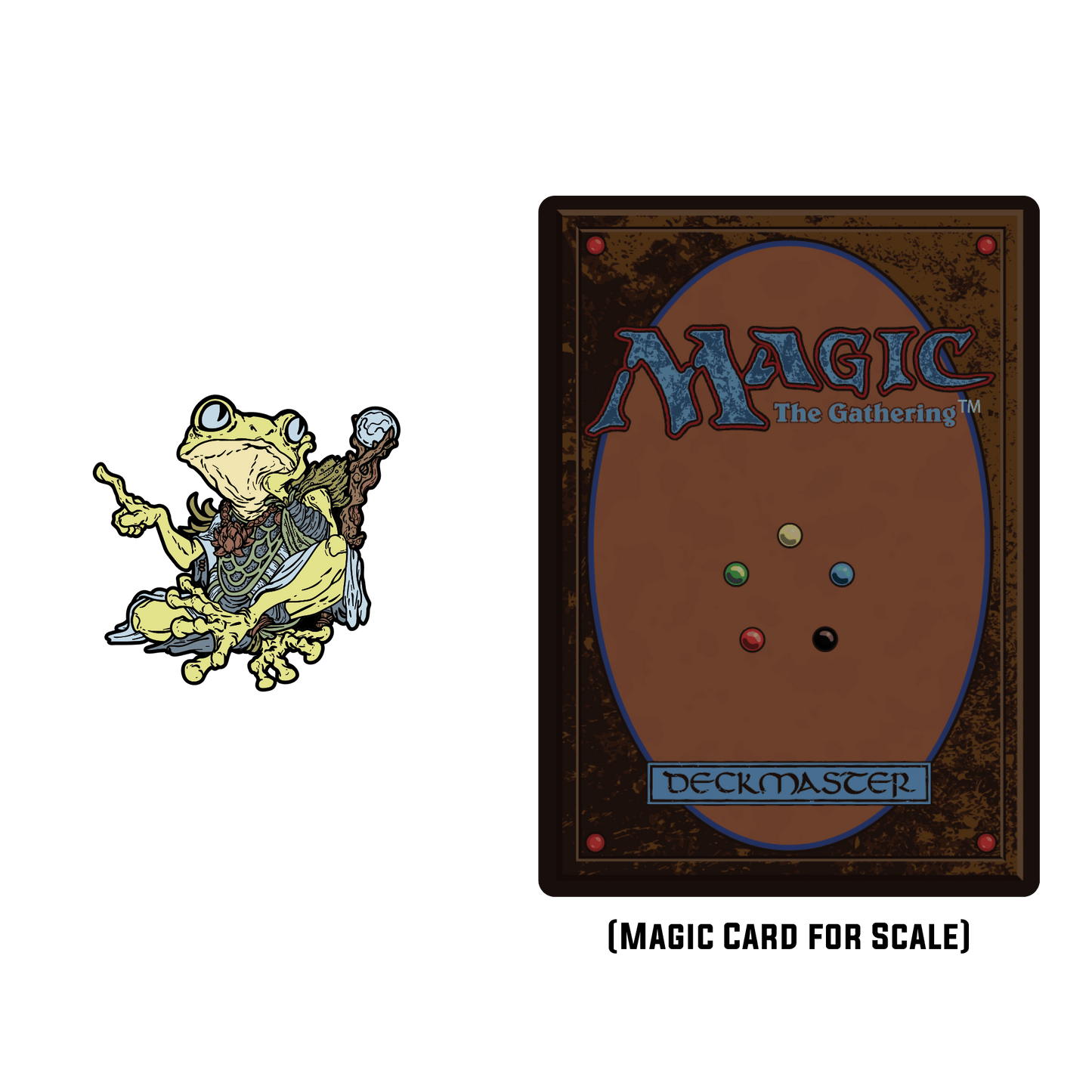 Magic: The Gathering - Helga, Skittish Seer AR Pin Pinfinity - Augmented Reality Collectible Pins