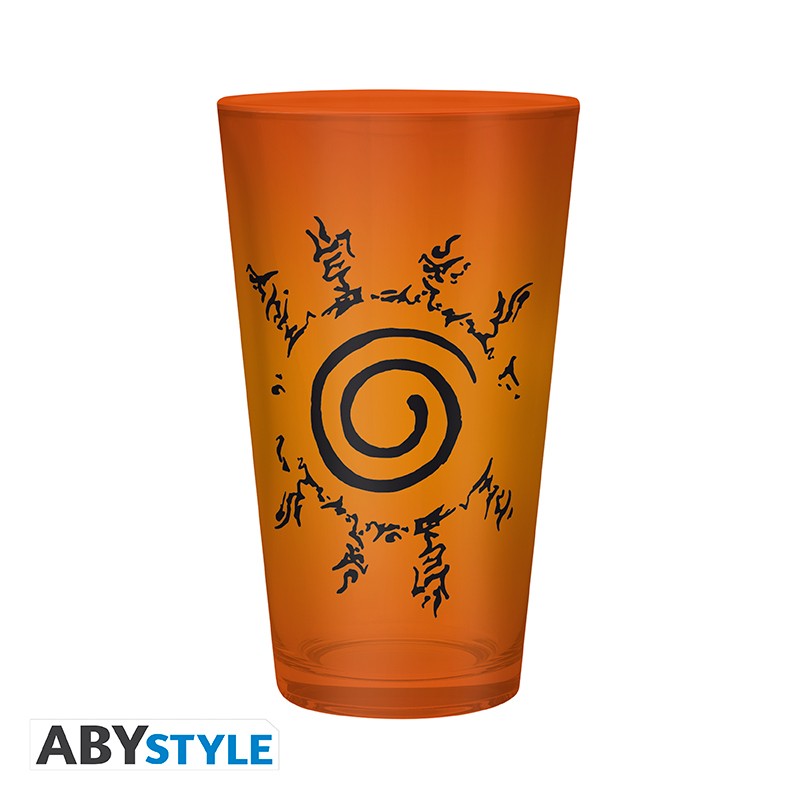 NARUTO SHIPPUDEN Gift Set XXL glass + Pin + Notebook Konoha Super Anime Store