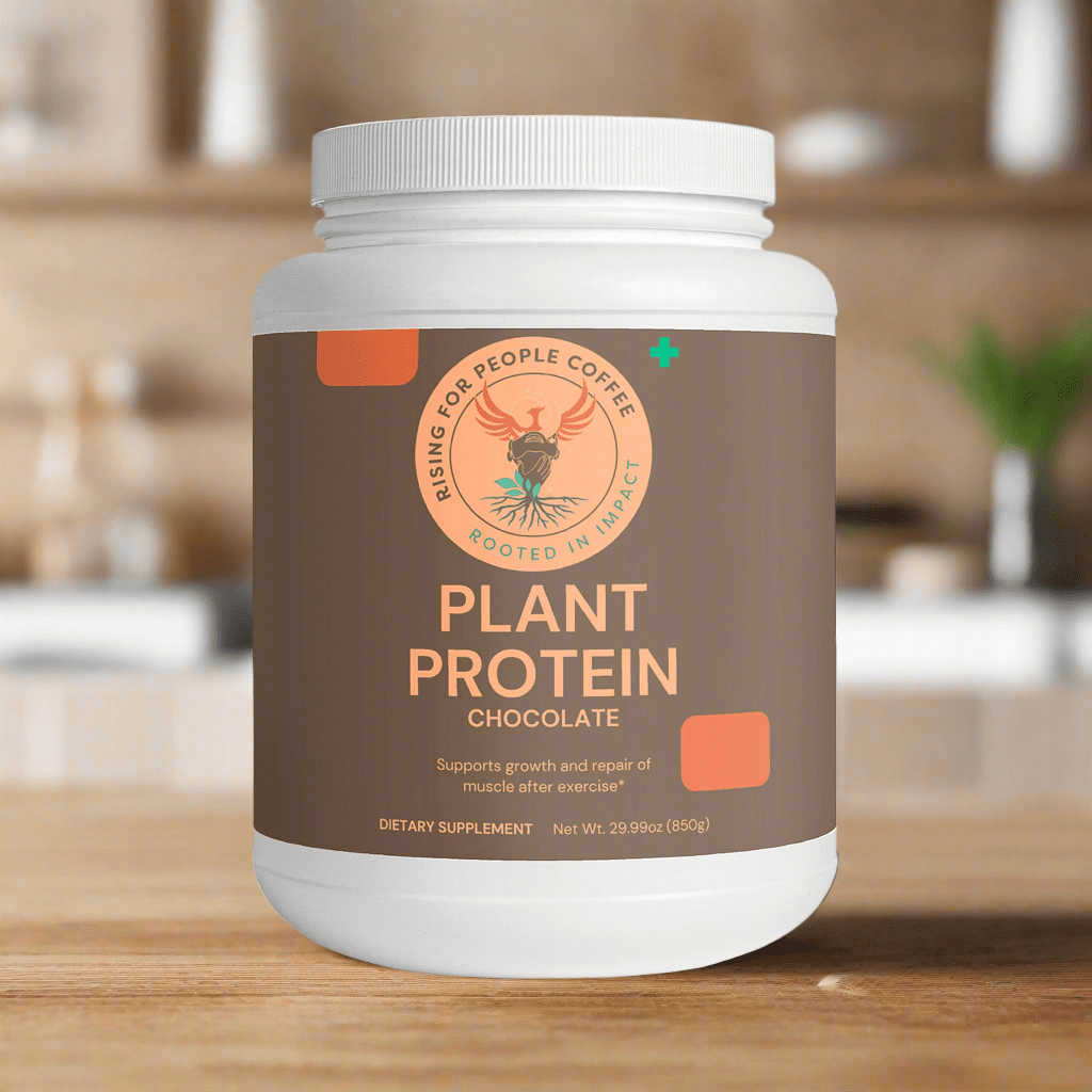 Plant Protein (Chocolate) — Whole Bean Coffee