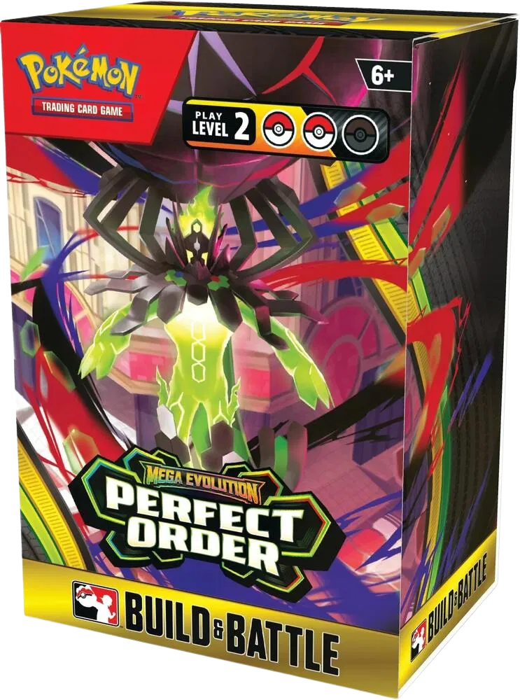 Mega Evolution: Perfect Order - Build & Battle Box Trading Card World