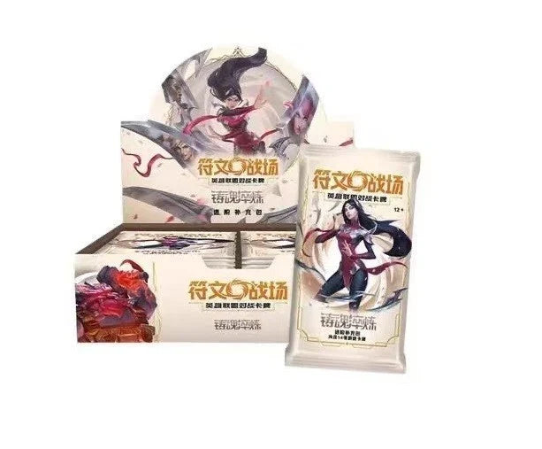 (S-Chinese) League of Legends Riftbound TCG: Spiritforged Jumbo Booster Box Spoils and Loot