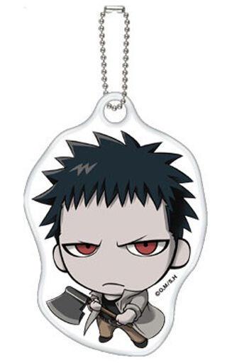ONE PUNCH MAN MIAGETE RUBBER TRADING KEYCHAIN Anime Pop