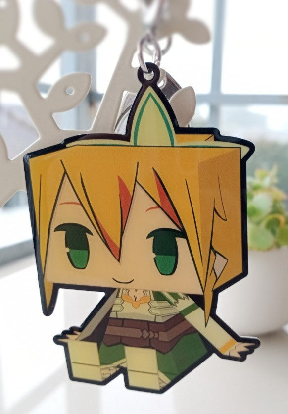 SWORD ART ONLINE LEAFA GRAPHIC METAL KEYCHAIN Anime Pop