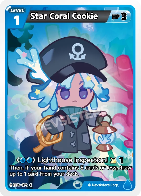 Star Coral Cookie BS4-076 C | Common Card