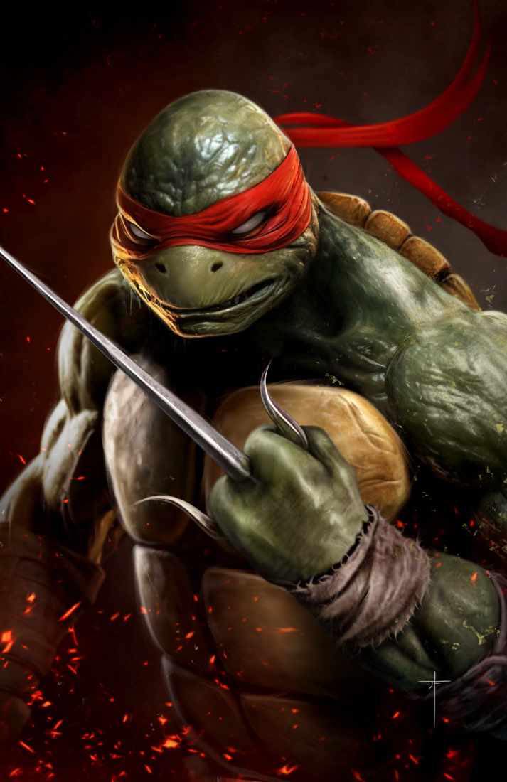 TEENAGE MUTANT NINJA TURTLES #1 (JAY FERGUSON EXCLUSIVE VIRGIN VARIANT A) ~ IDW TMNT Fandom Comic Shop