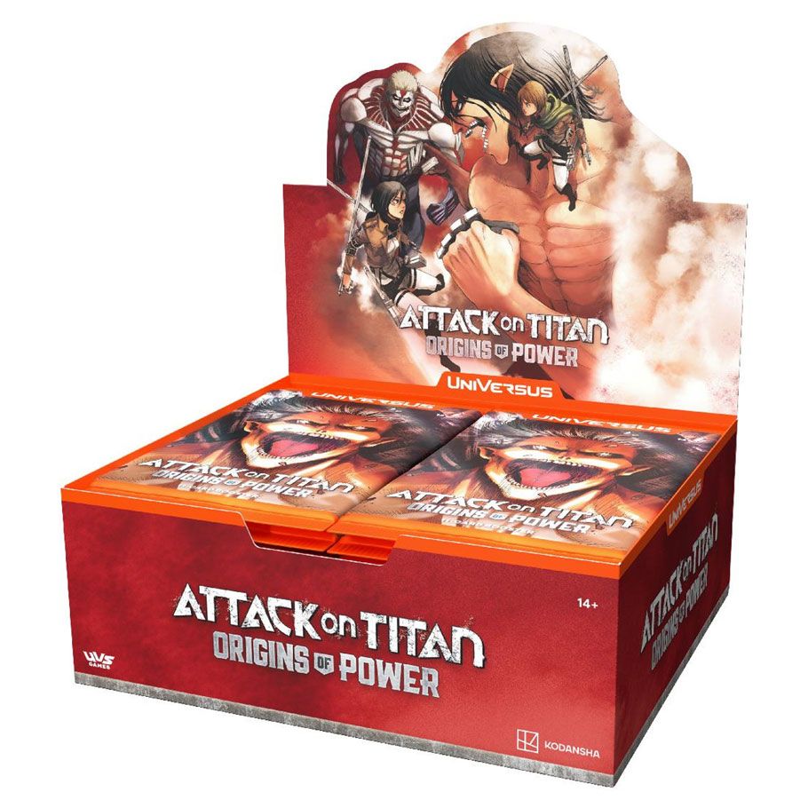 UniVersus: Attack on Titan: Origins of Power: Booster Display Spoils and Loot