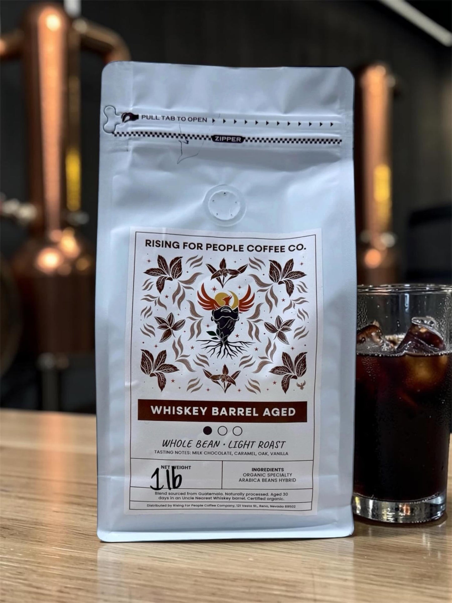 Aged Whiskey barrel Coffee Beans — Whole Bean Coffee