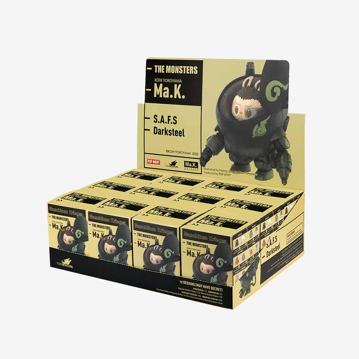POPMart Labubu THE MONSTERS × Kow Yokoyama Ma.k. Series Blind Box (1 Blind Box) Super Anime Store