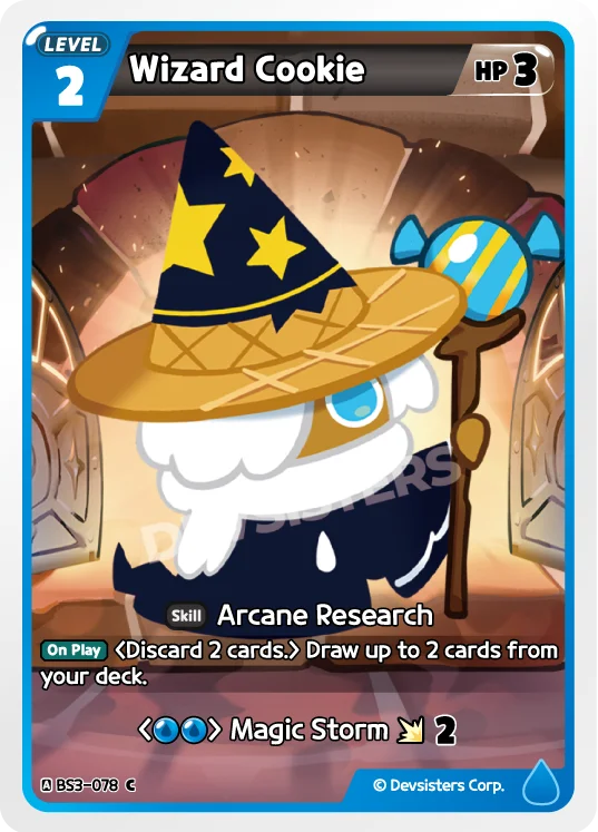 Wizard Cookie BS3-078 C | Common Card