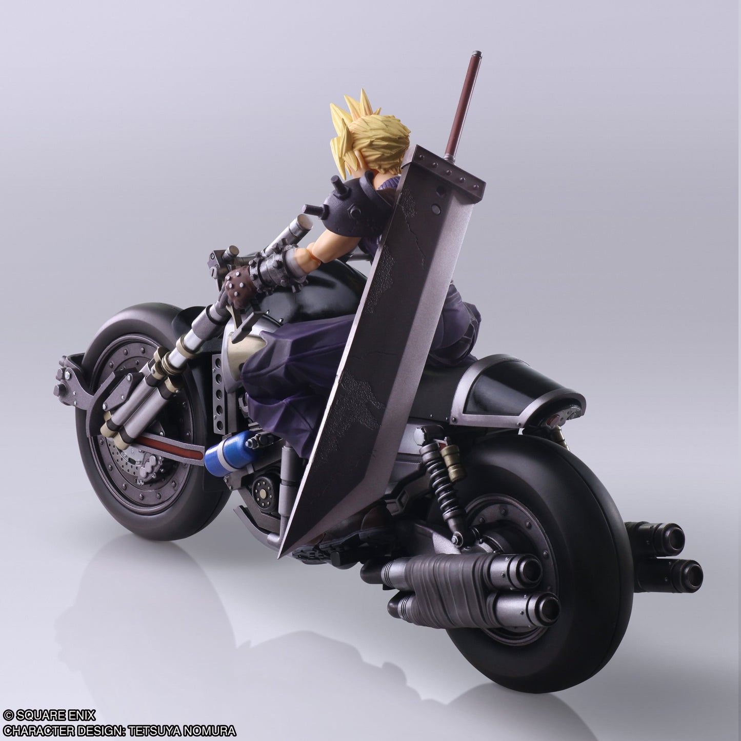 FINAL FANTASY VII CLOUD STRIFE & HARDY DAYTONA BRING ARTS FIGURE Anime Pop