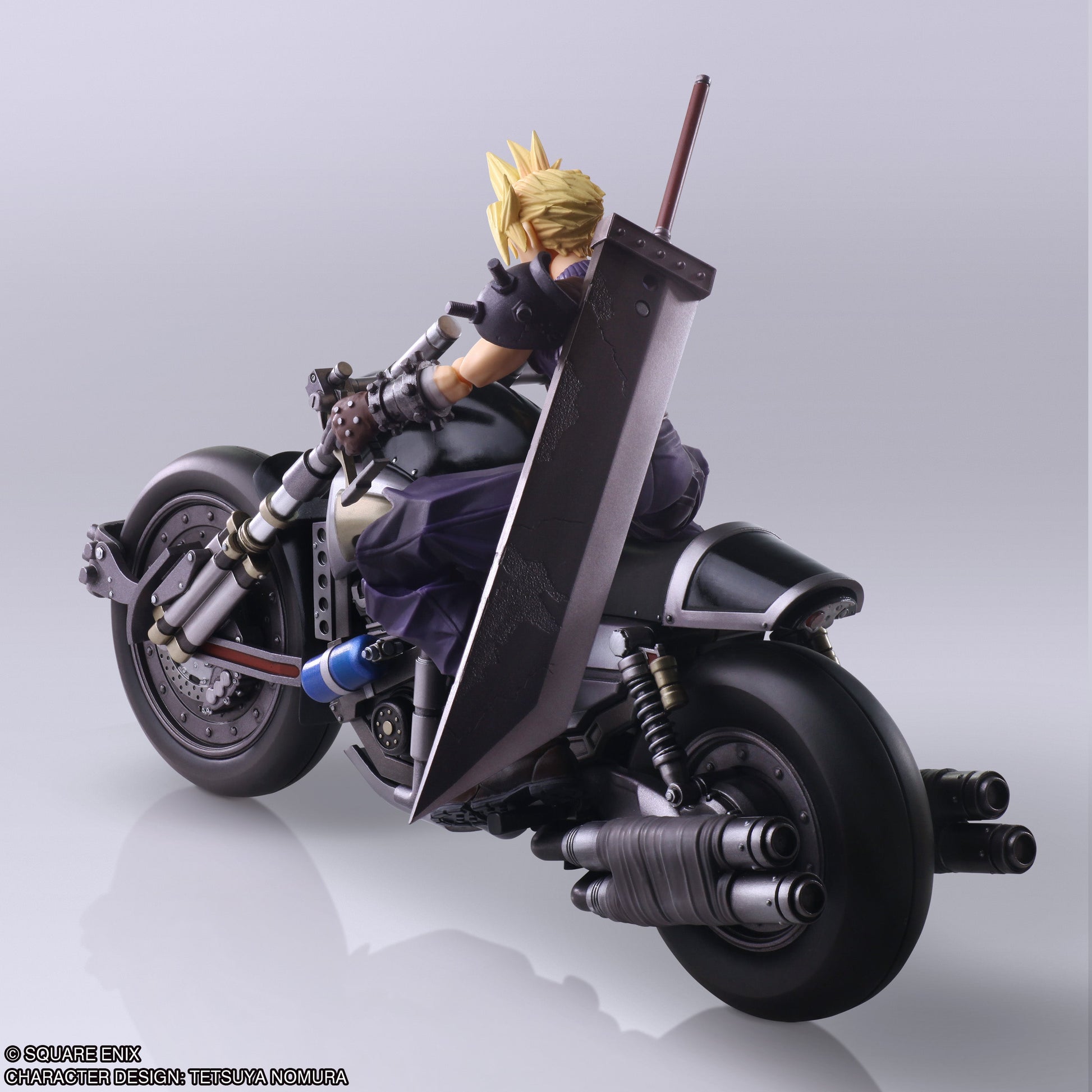 FINAL FANTASY VII CLOUD STRIFE & HARDY DAYTONA BRING ARTS FIGURE Anime Pop