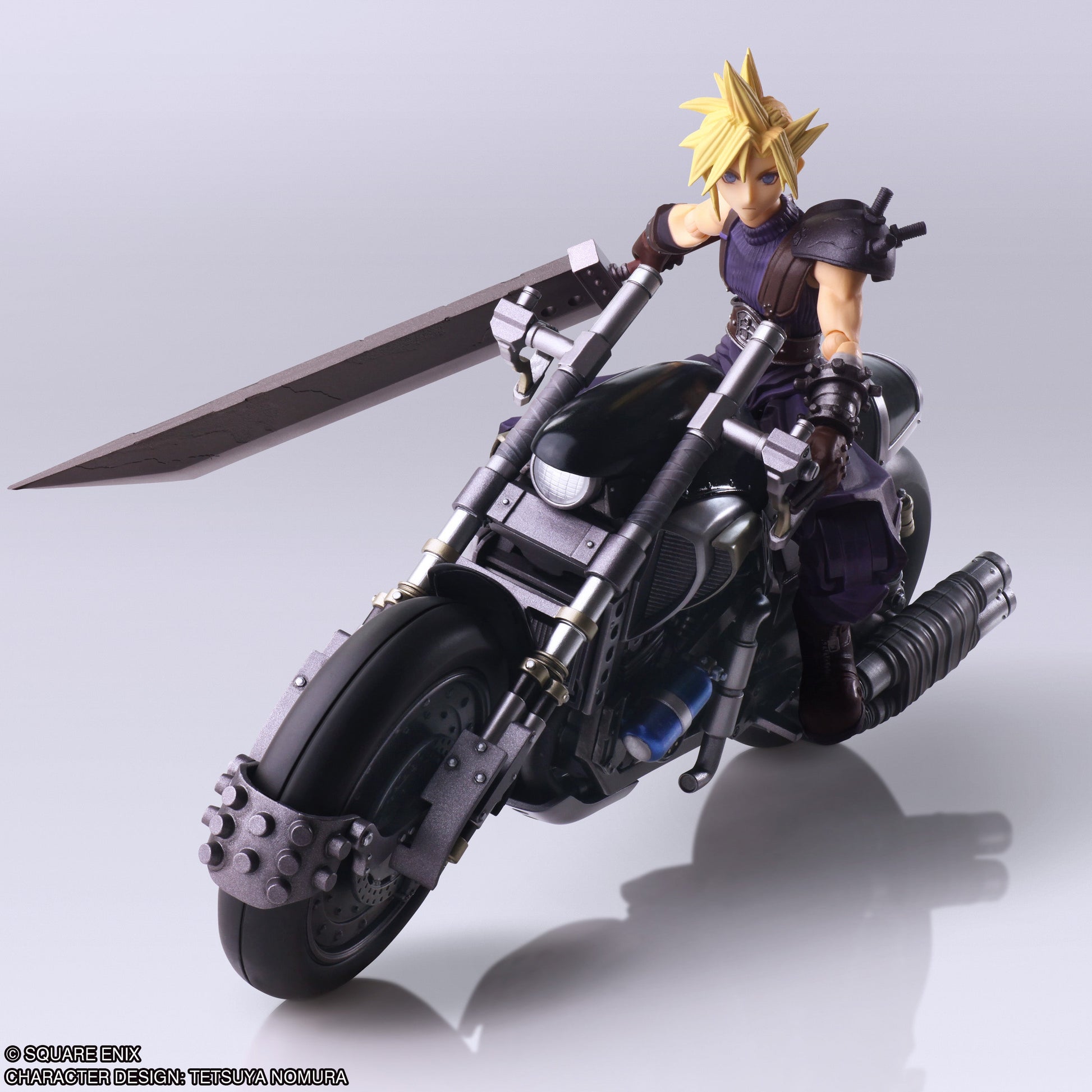 FINAL FANTASY VII CLOUD STRIFE & HARDY DAYTONA BRING ARTS FIGURE Anime Pop