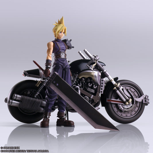 FINAL FANTASY VII CLOUD STRIFE & HARDY DAYTONA BRING ARTS FIGURE Anime Pop