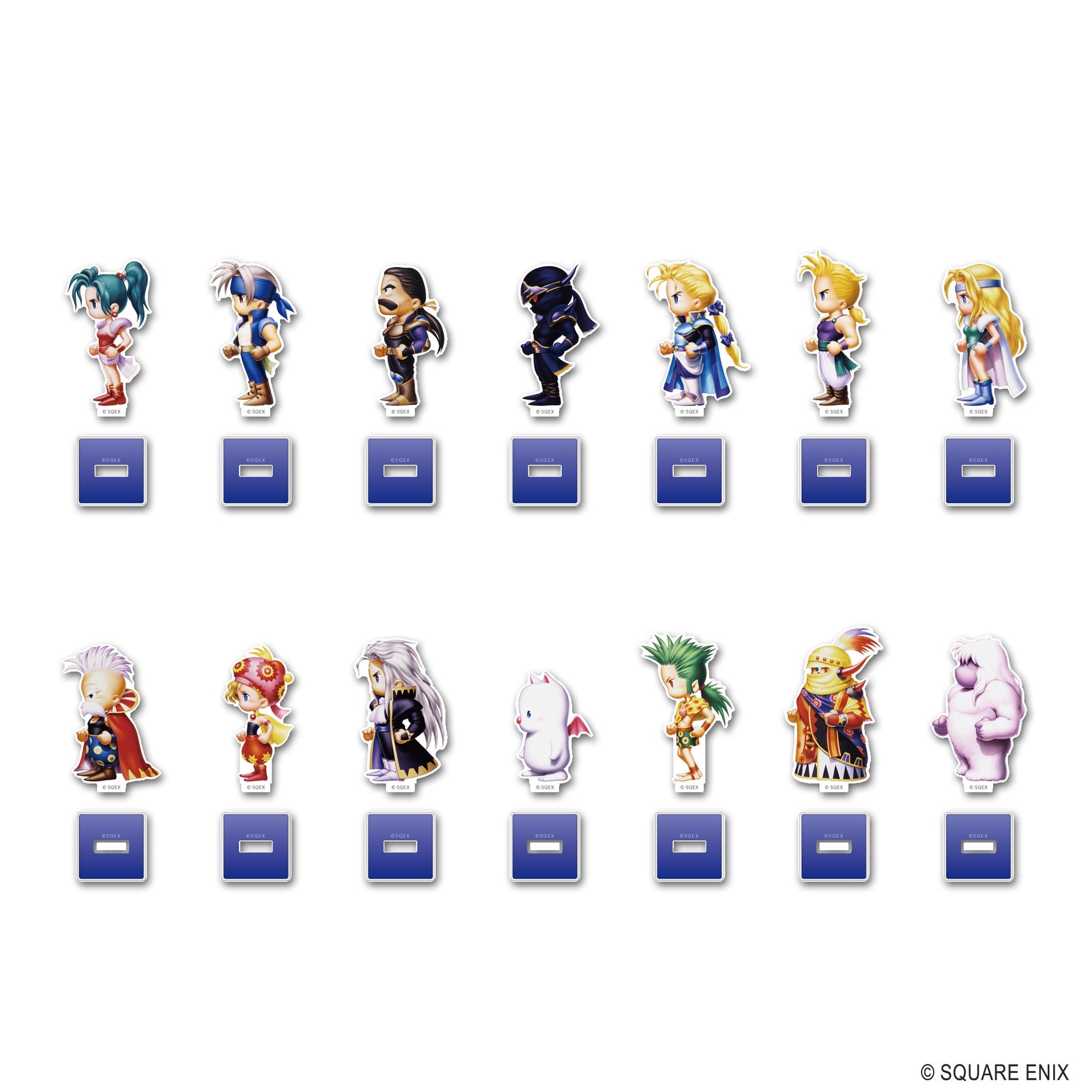 FINAL FANTASY VI - MINI ACRYLIC STAND COLLECTION BLIND BOX TRADING Anime Pop