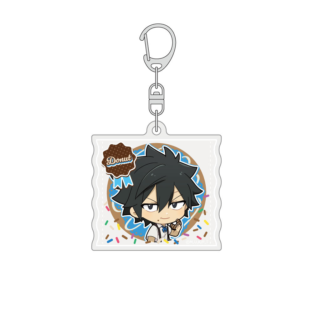 FAIRY TAIL 100 YEARS QUEST - GRAY DONUT ACRYLIC KEYCHAIN Anime Pop
