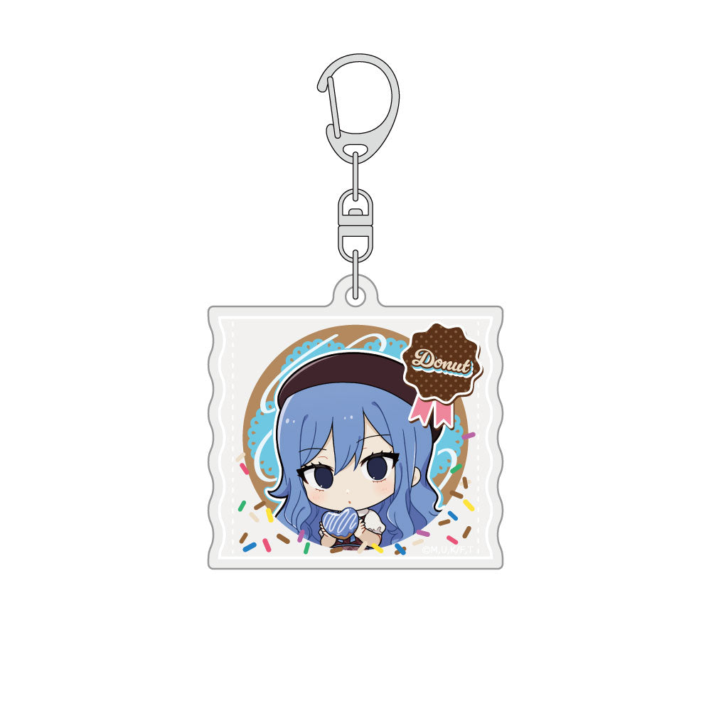 FAIRY TAIL 100 YEARS QUEST - JUVIA DONUT ACRYLIC KEYCHAIN Anime Pop
