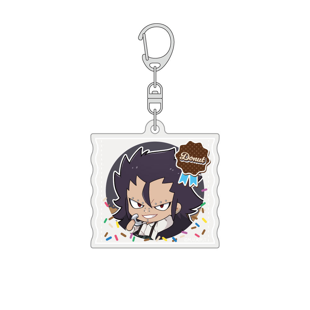 FAIRY TAIL 100 YEARS QUEST - GAJEEL DONUT ACRYLIC KEYCHAIN Anime Pop