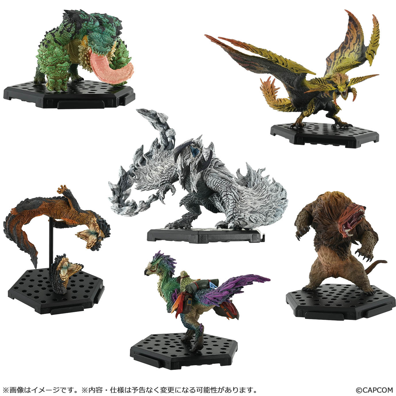 MONSTER HUNTER WILDS - CAPCOM FIGURE BUILDER MODEL PLUS VOL. 27 STANDARD BLIND BOX TRADING FIGURE Anime Pop
