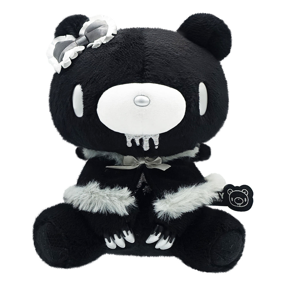 GLOOMY: THE NIGHTY GRIZZLY - TENORI ENSHRINEMENT RIBBON ANGEL VER. BLACK ANGEL PLUSH Anime Pop