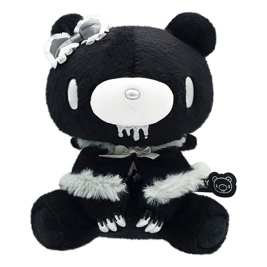 GLOOMY: THE NIGHTY GRIZZLY - TENORI ENSHRINEMENT RIBBON ANGEL VER. BLACK ANGEL PLUSH Anime Pop